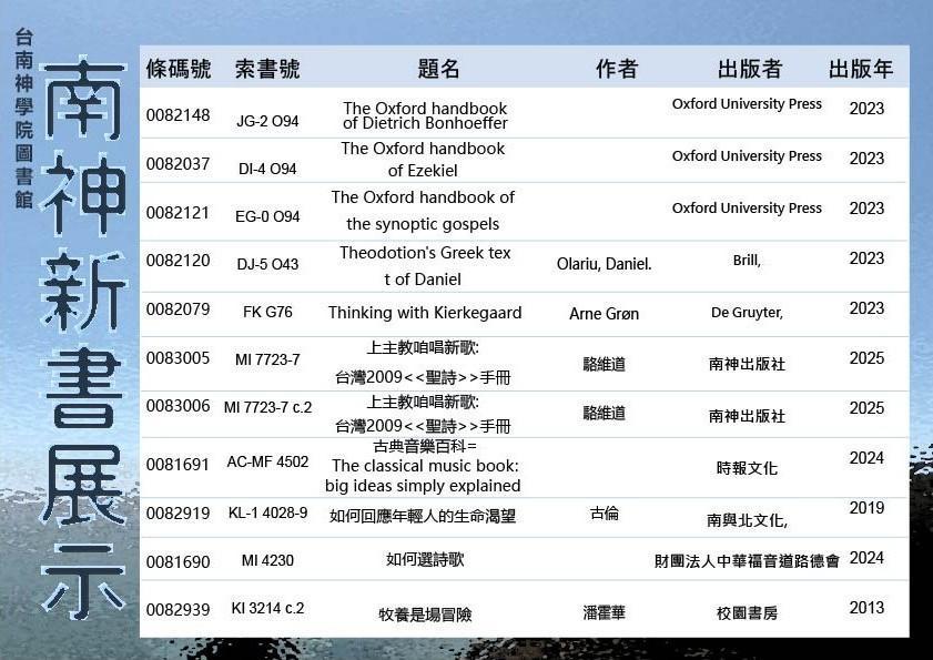 2025.0.5.12-05.23新書展示(2/3)