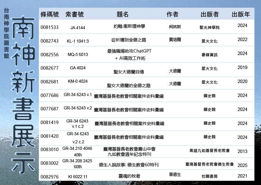 2025.0.5.12-05.23新書展示(3/3)
